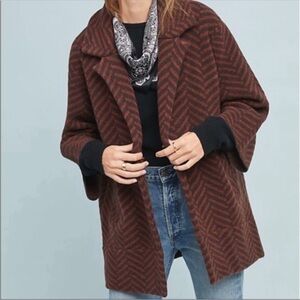 Anthropologie Brown and Black Jacket